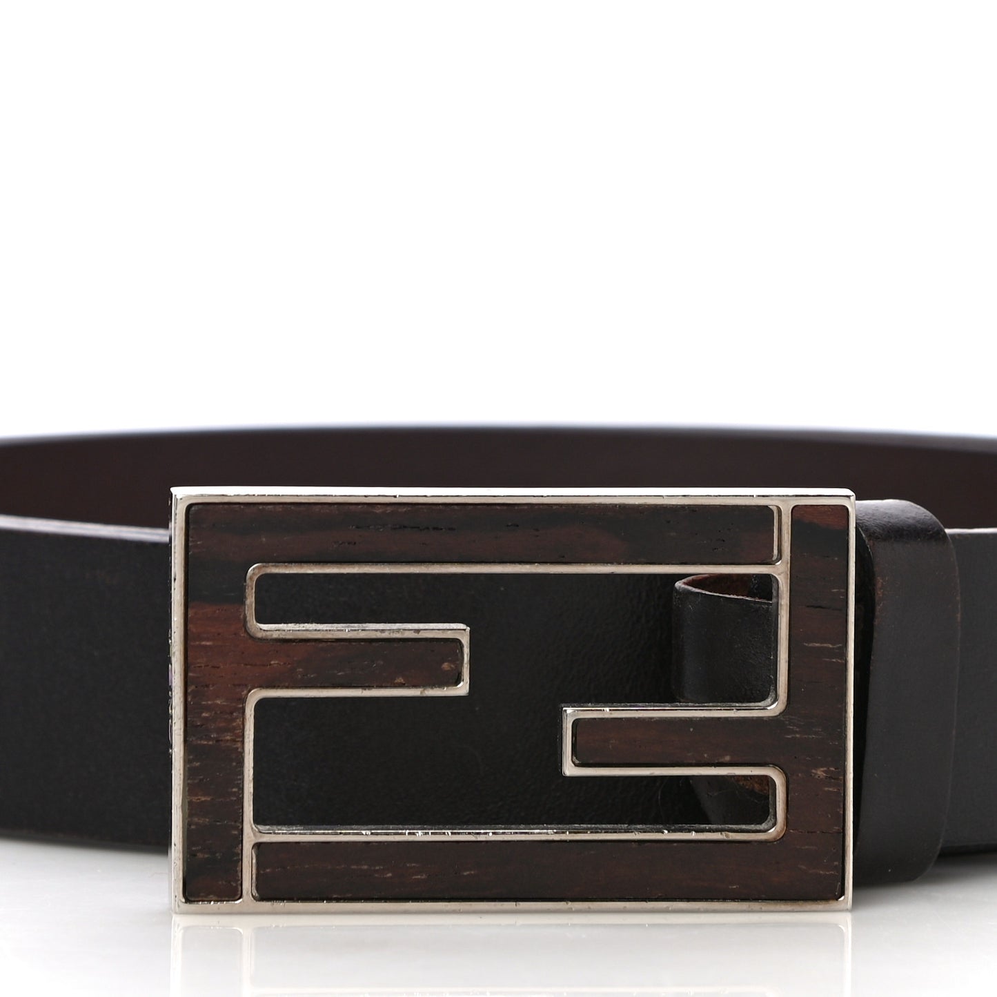 Calfskin FF Belt 85 34 Black