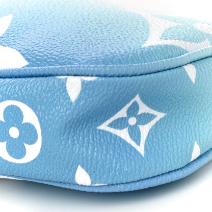 Louis Vuitton Monogram Giant By The Pool Multi Pochette Accessories Large Pochette Blue 9 of 9