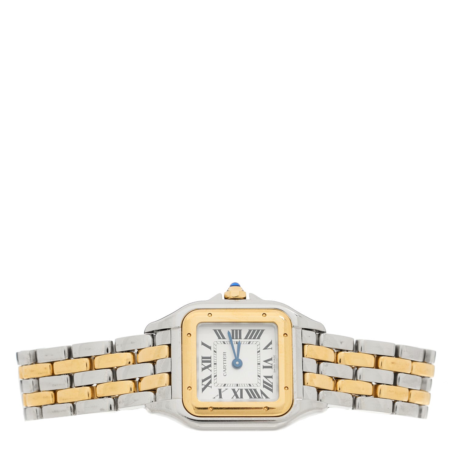 Cartier Stainless Steel 18K Yellow Gold 22mm Panthere Quartz Watch 2 of 5