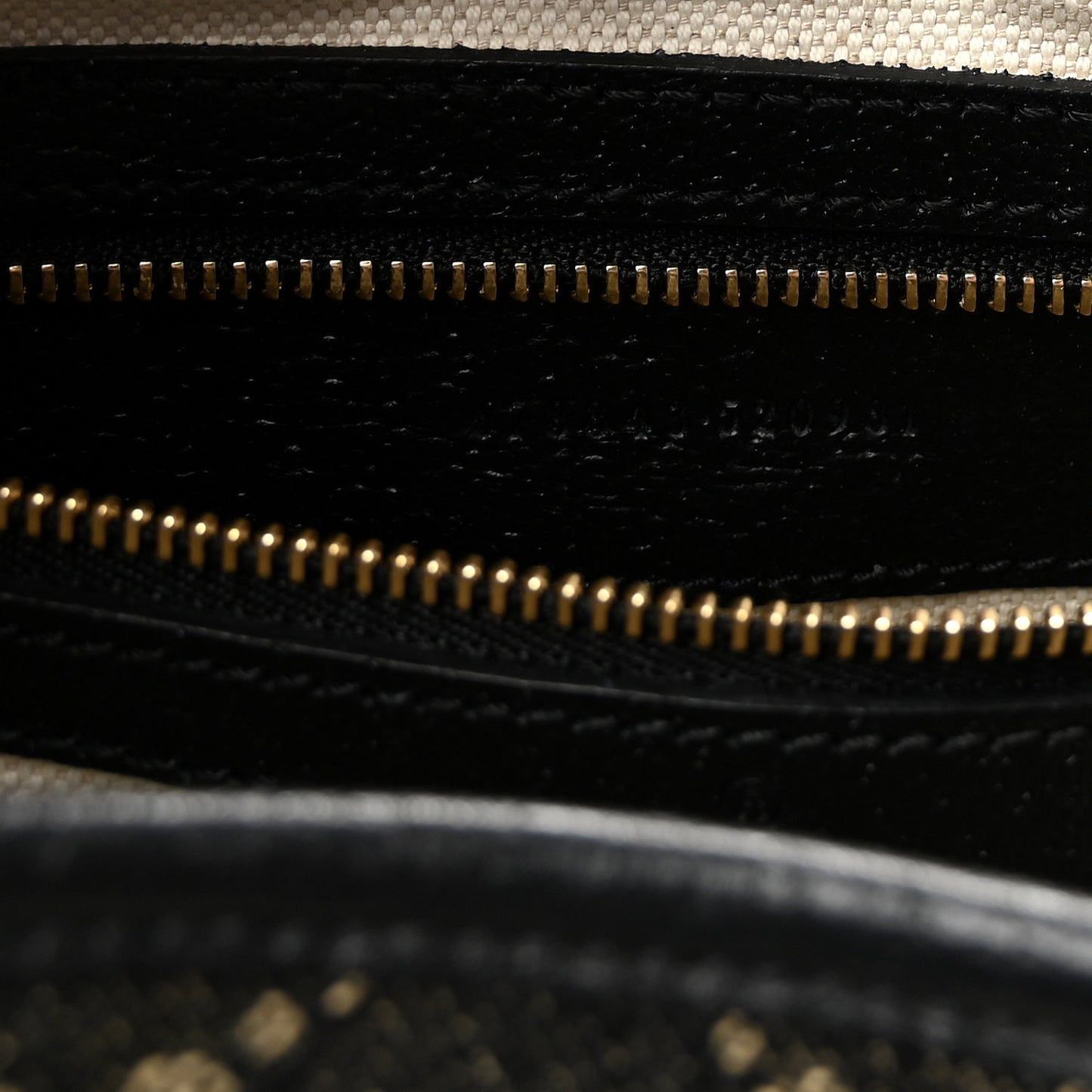 Jacquard Denim GG Monogram Small Jackie 1961 Hobo Black Ivory