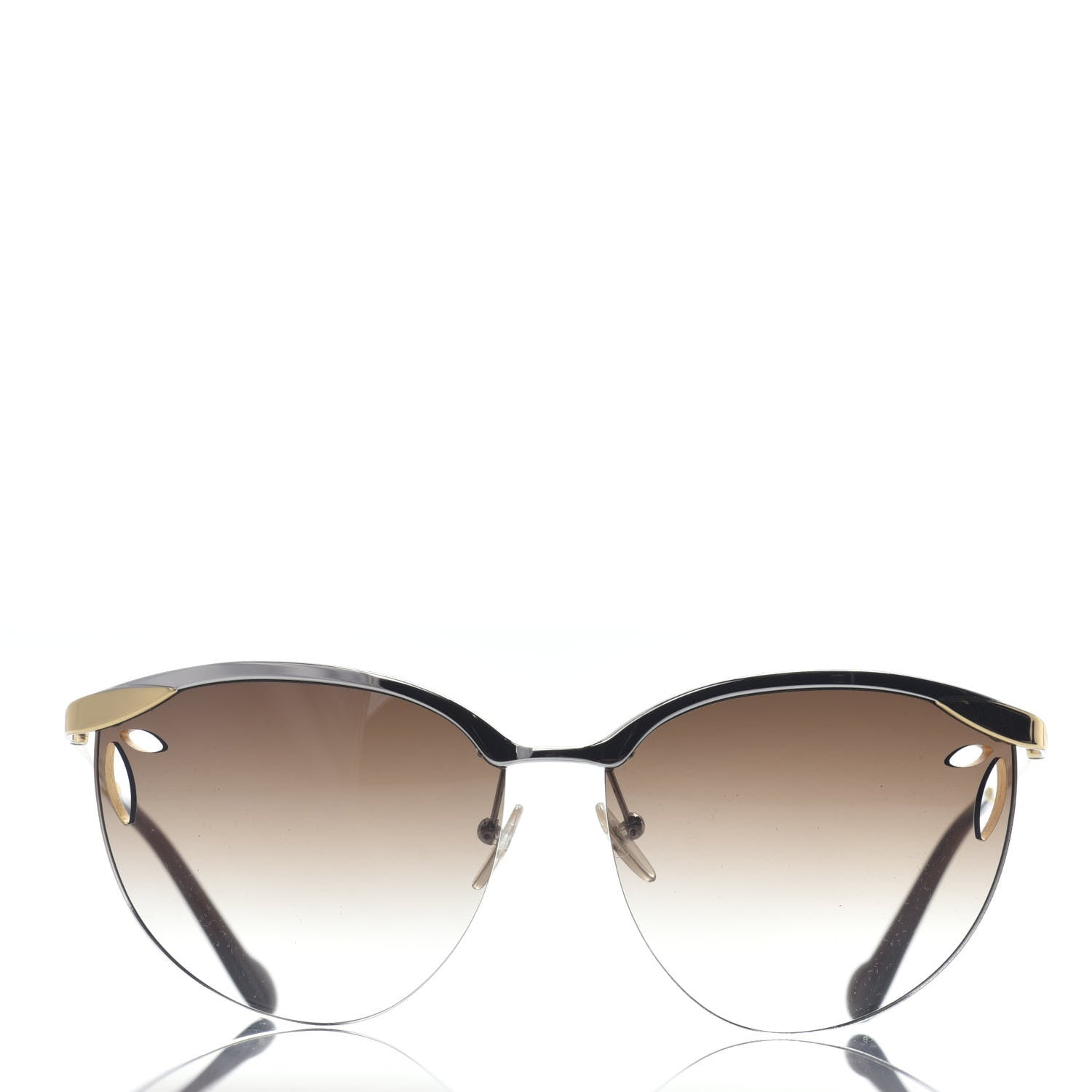 Louis Vuitton Lila Pilot Sunglasses Z0810U Brown Glitter 2 of 6