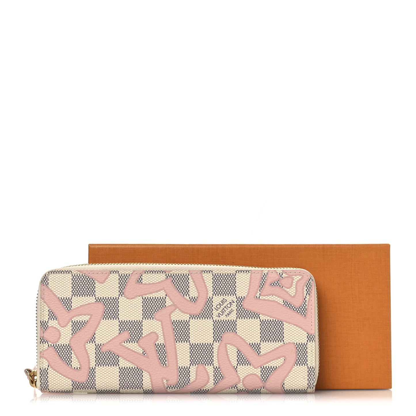 Damier Azur Tahitienne Clemence Wallet