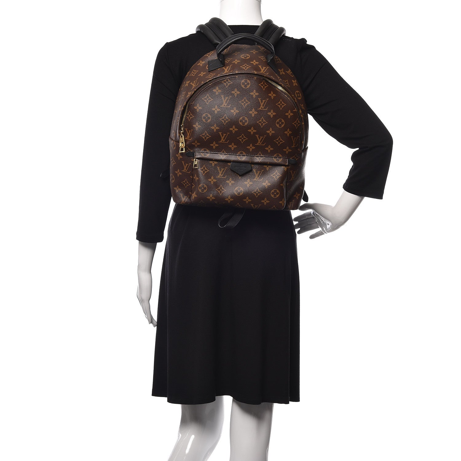Louis Vuitton Monogram Palm Springs Backpack MM 2 of 9