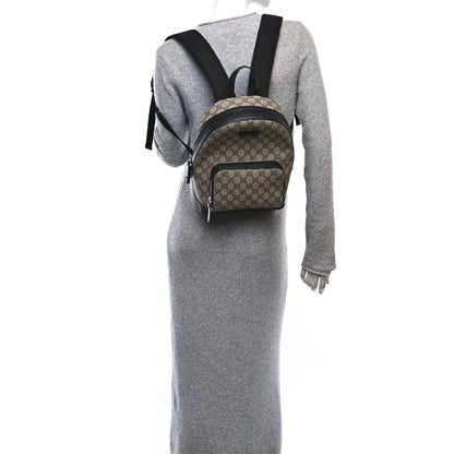 Gucci GG Supreme Monogram Small Eden Day Backpack Black 2 of 10