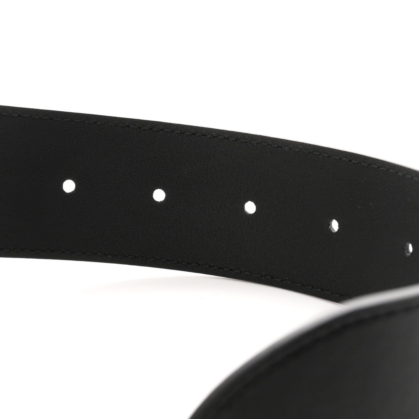 Plutone Calfskin Double G 40mm Belt 85 34 Black