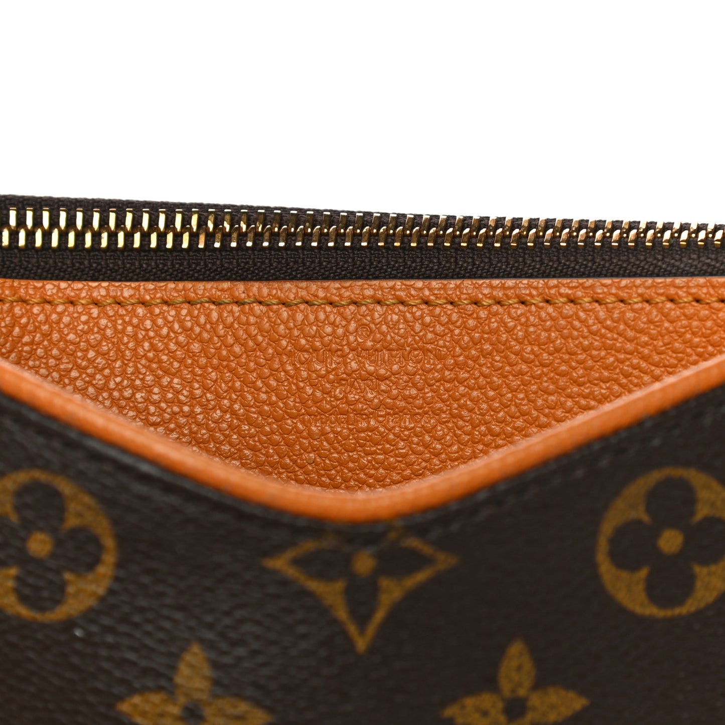 Monogram Pallas Clutch Saffron