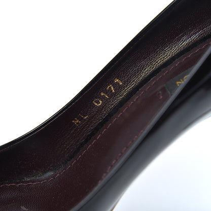Louis Vuitton Patent Calfskin Oh Really Pumps 36.5 Amarante 8 of 15