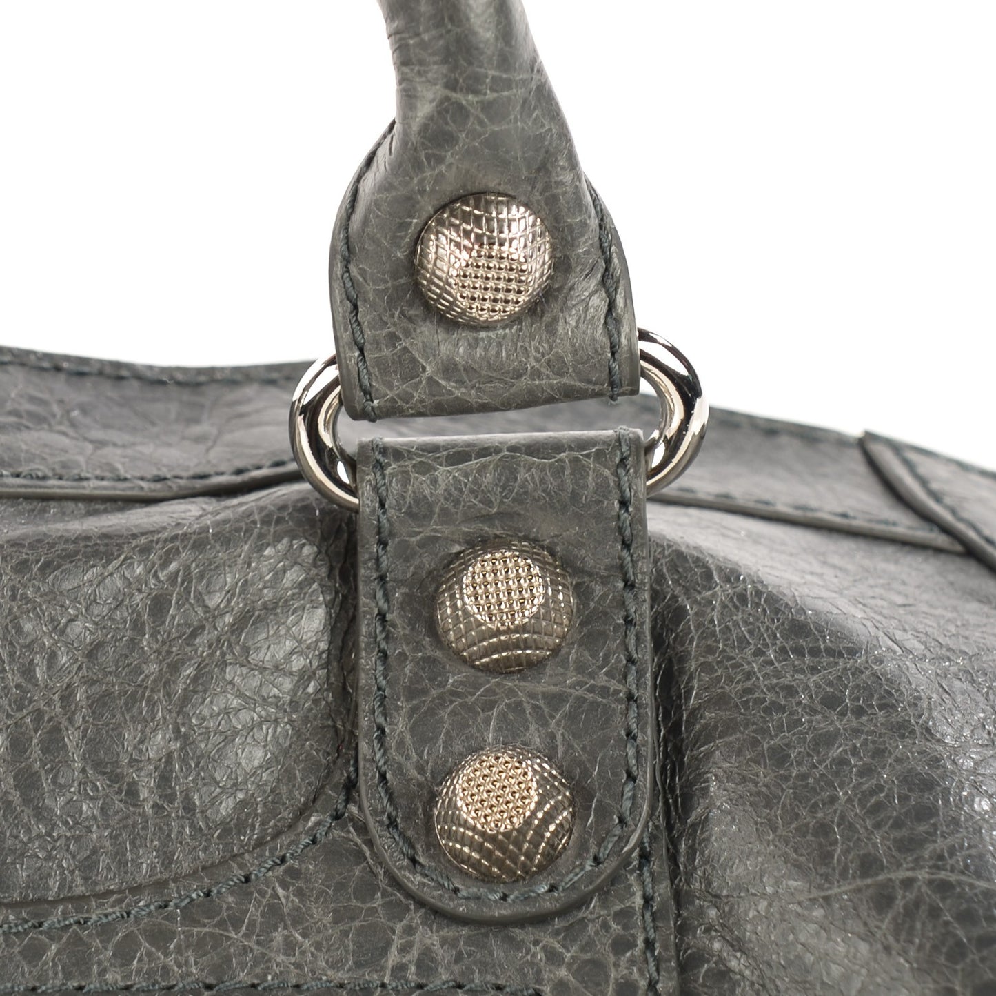Agneau Giant 12 Silver Hardware City Gris Tarmac