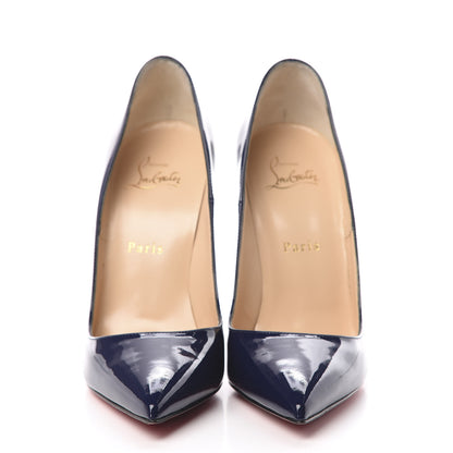 Christian Louboutin Patent So Kate 120 Pumps 38.5 China Blue 2 of 10