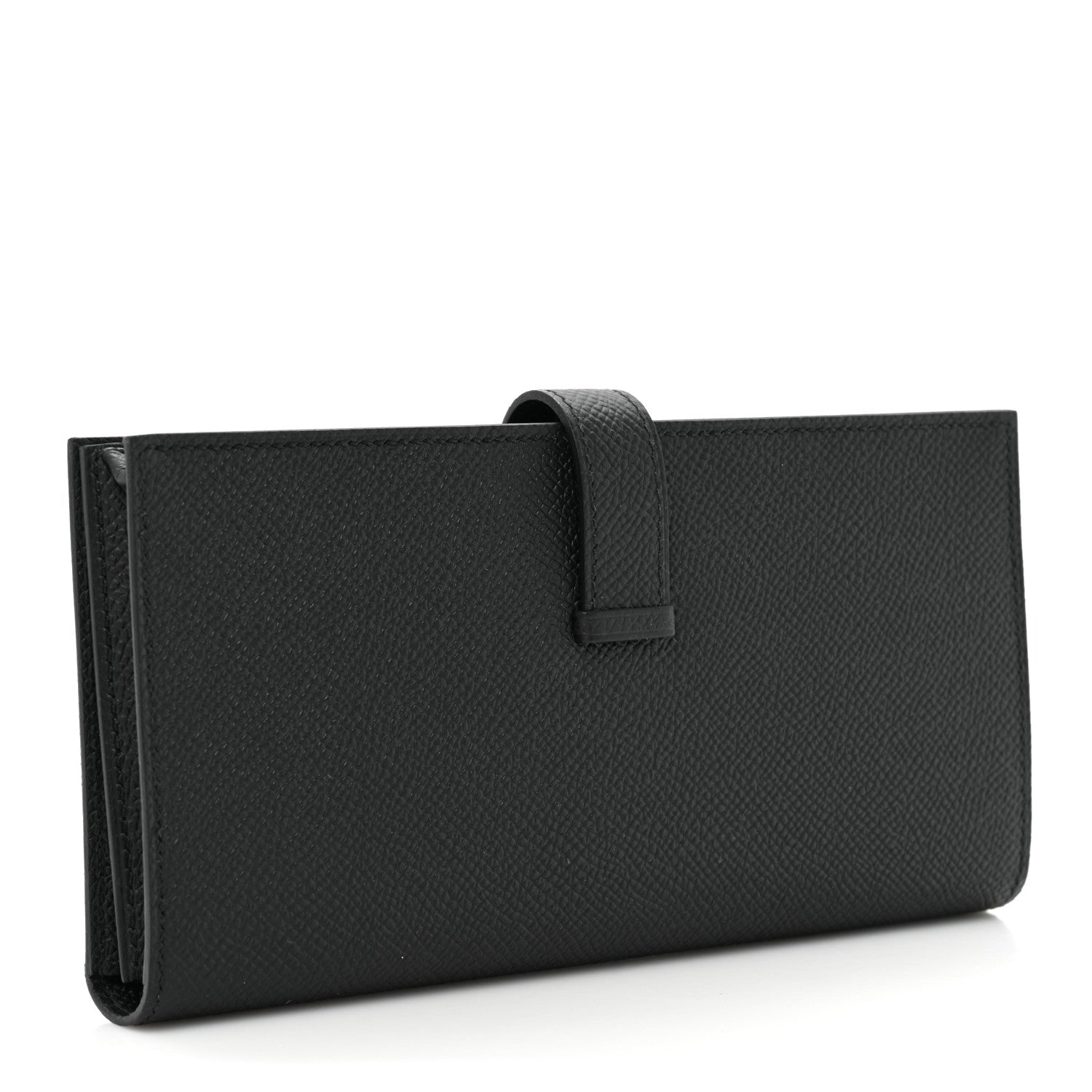 Hermes Epsom Bearn Gusset Wallet Black 3 of 12