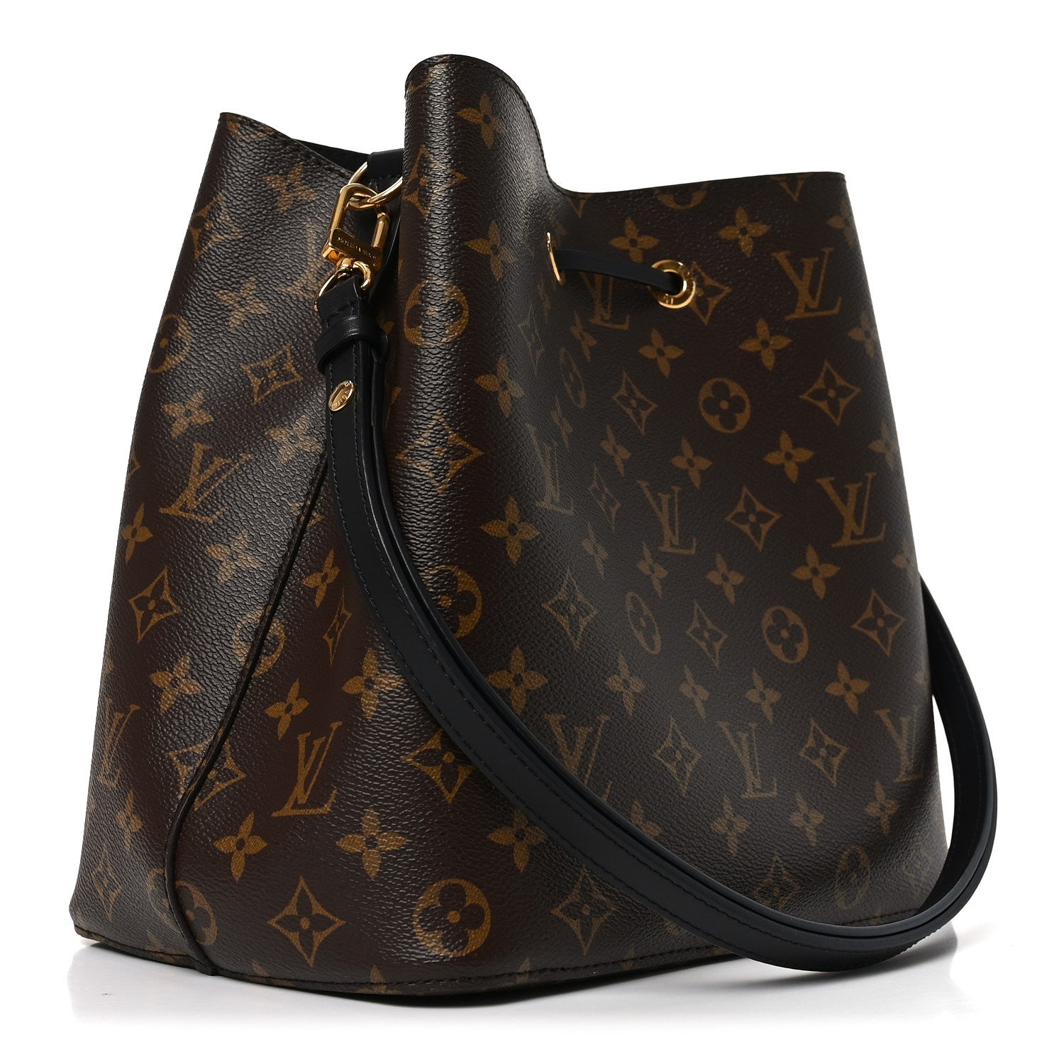Louis Vuitton Monogram Neonoe MM Black 2 of 8