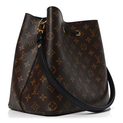 Louis Vuitton Monogram Neonoe MM Black 2 of 8