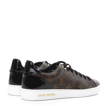 Louis Vuitton Patent Monogram Frontrow Sneakers 38 4 of 7