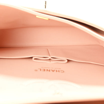 Chanel Caviar Quilted Medium Double Flap Light Pink 4 of 9