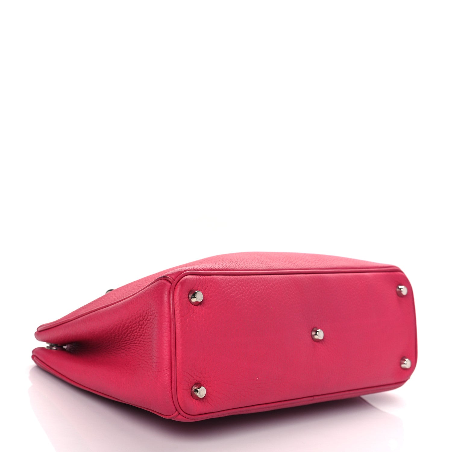Christian Dior Calfskin Medium Diorissimo Tote Fuchsia 5 of 11