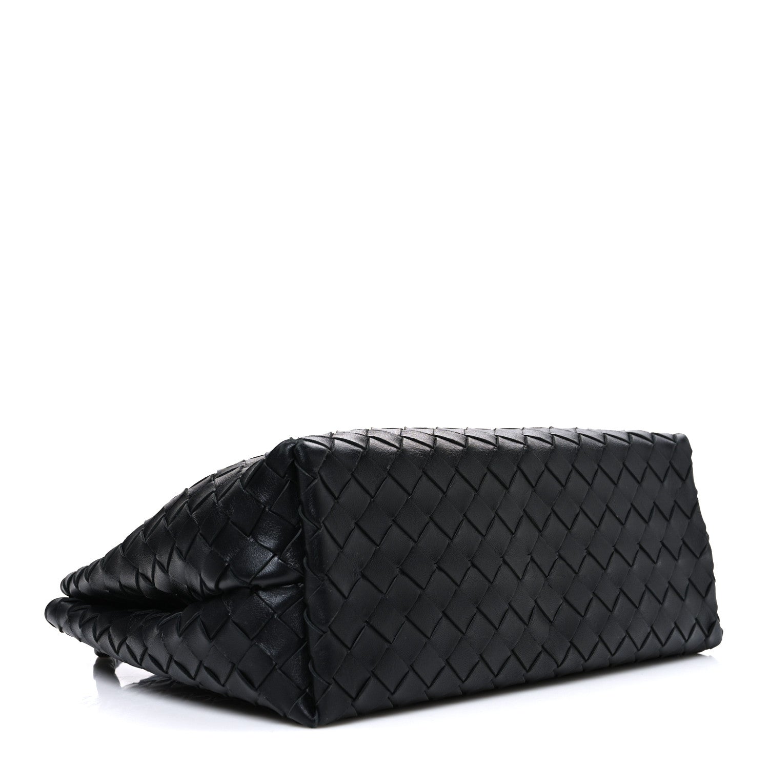 Bottega Veneta Nappa Intrecciato Medium Andiamo Shoulder Bag Black 3 of 8