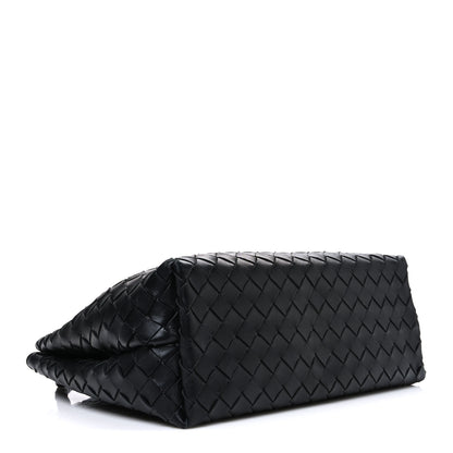 Bottega Veneta Nappa Intrecciato Medium Andiamo Shoulder Bag Black 3 of 8