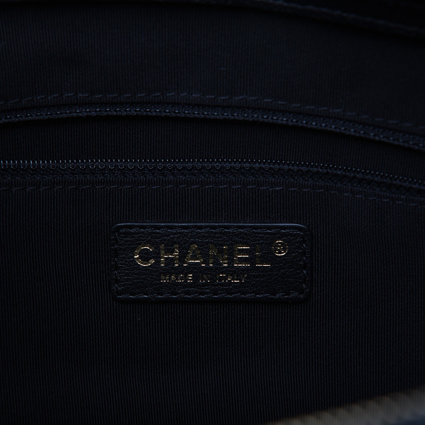 Caviar Quilted Rolled Up Tote Black