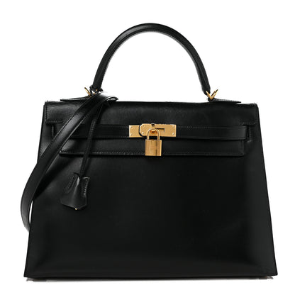Hermes Box Kelly Sellier 32 Black 1 of 10