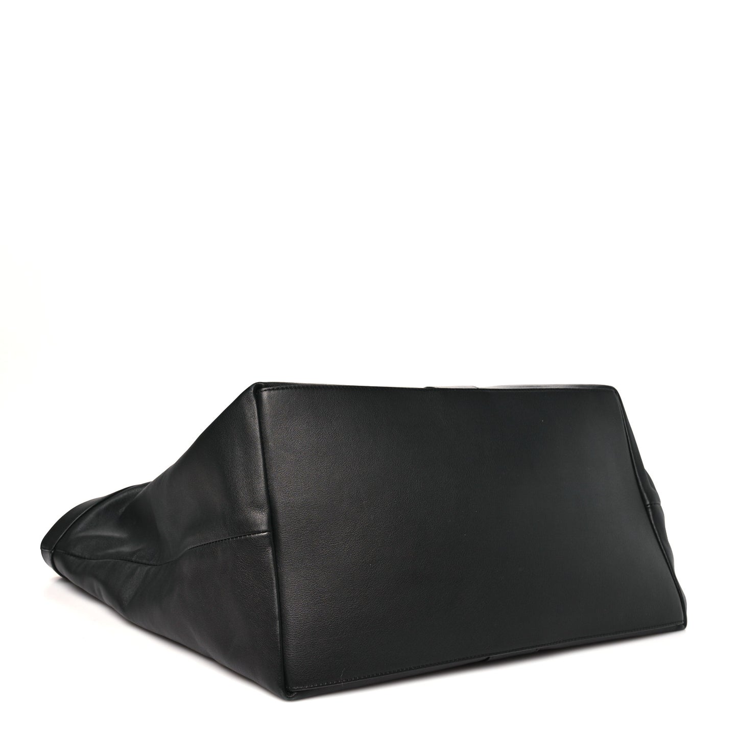 Calfskin Y Tote Black