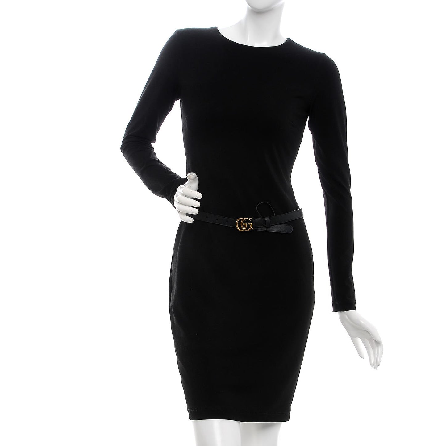 Calfskin Double G 20mm Belt 70 28 Black