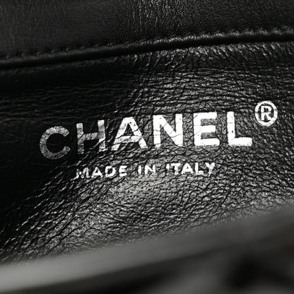 Chanel Patent Calfskin Quilted Extra Mini Rectangular Flap Black 6 of 12