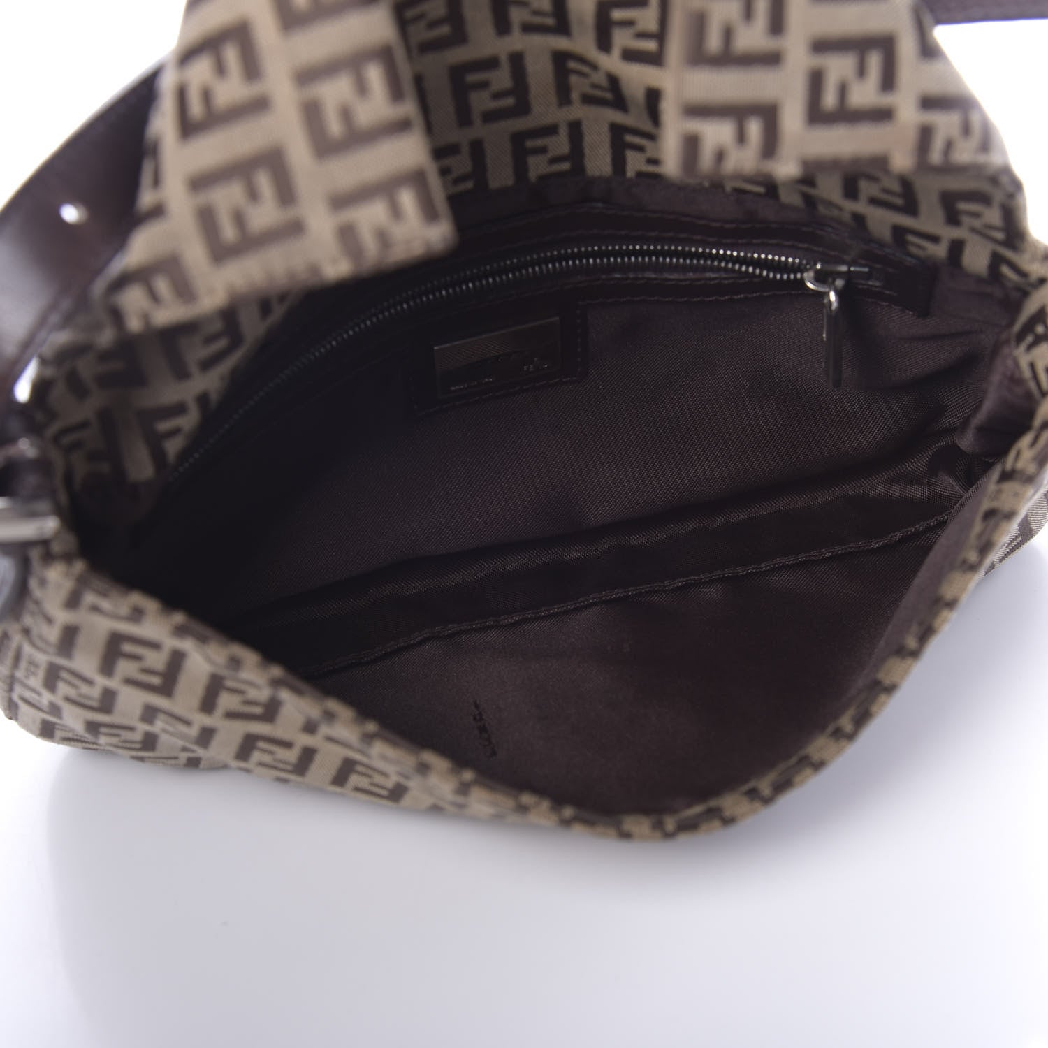 Fendi Zucchino Vitello Baguette Tobacco 5 of 10