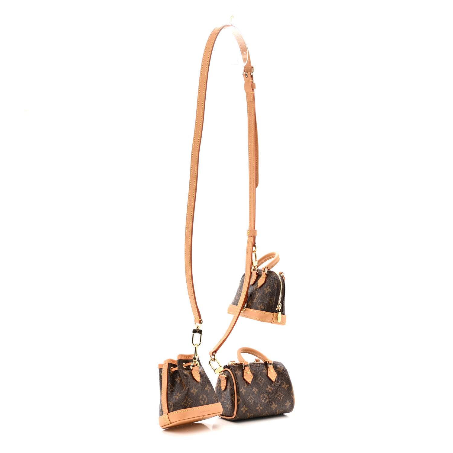 Louis Vuitton Monogram Trio Mini Icones 2 of 11