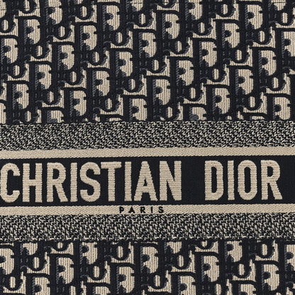 Christian Dior Oblique Large Book Tote Blue Multicolor 8 of 10