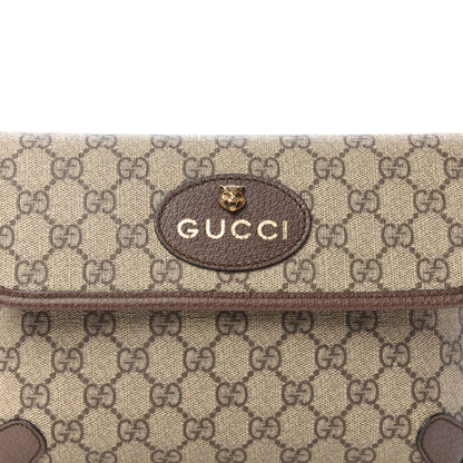 Gucci GG Supreme Monogram Neo Vintage Web Belt Bag Brown 11 of 11