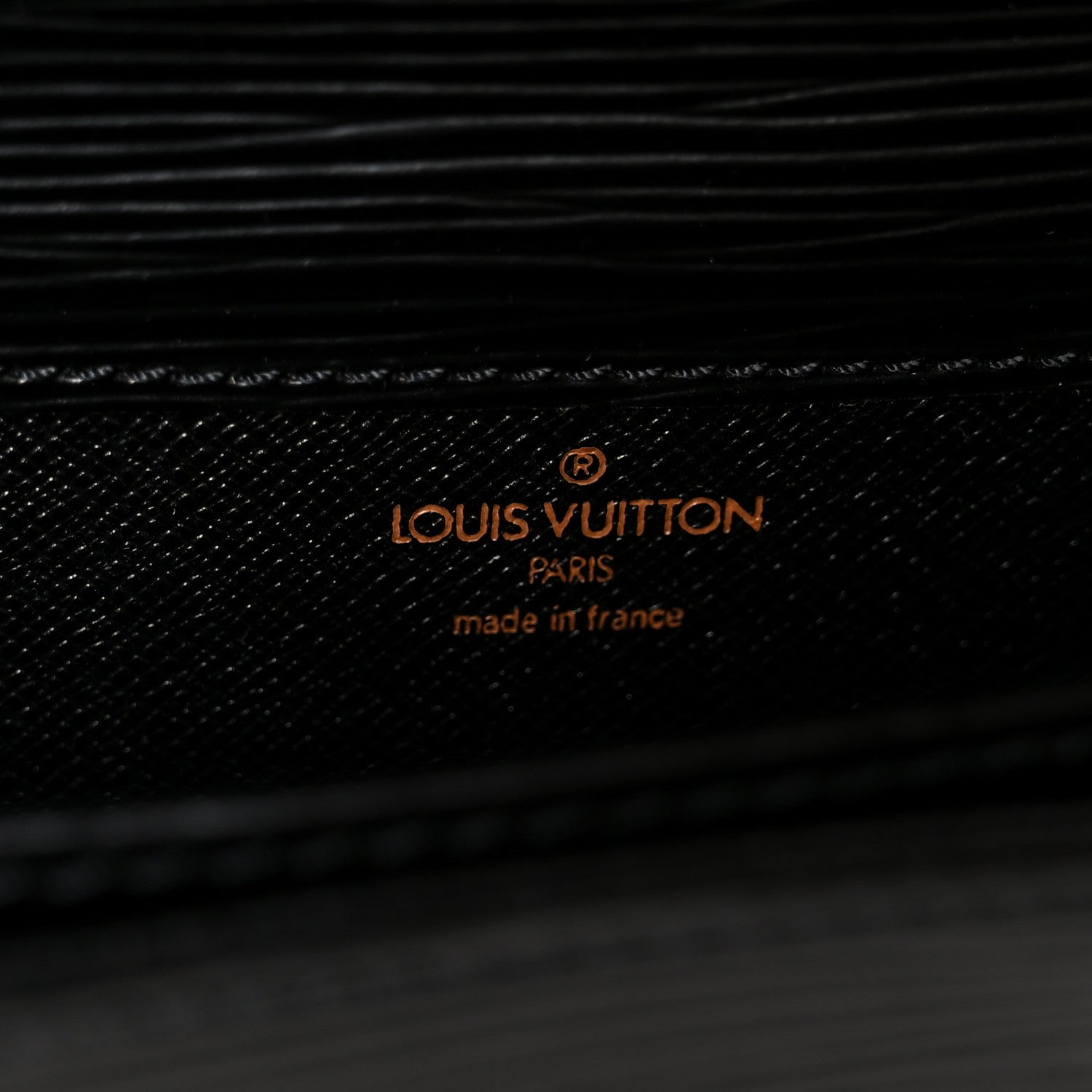 Louis Vuitton Epi Cartouchiere 22 Black 6 of 11
