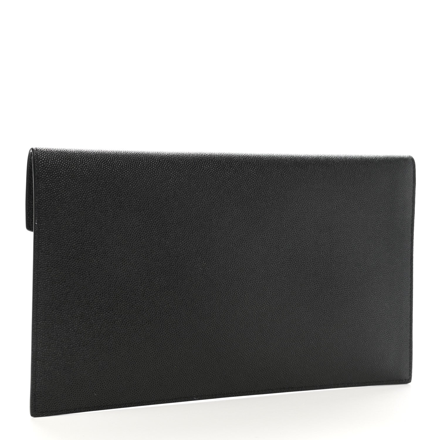 Saint Laurent Grain De Poudre Uptown Pouch Black 3 of 8