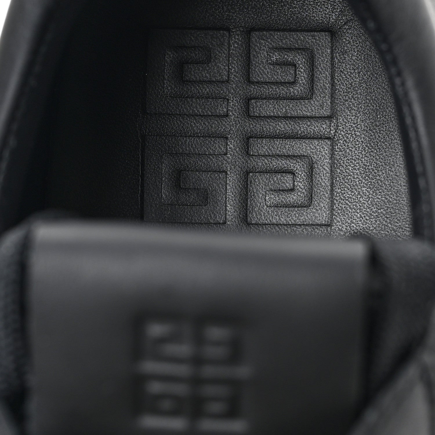 Givenchy Calfskin Women G4 Low Top Sneakers 37.5 Black 8 of 9
