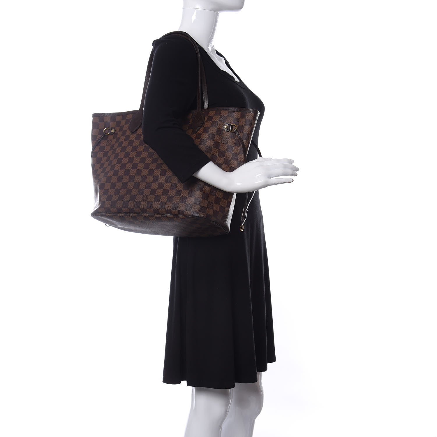 Louis Vuitton Damier Ebene Neo Neverfull MM 2 of 19
