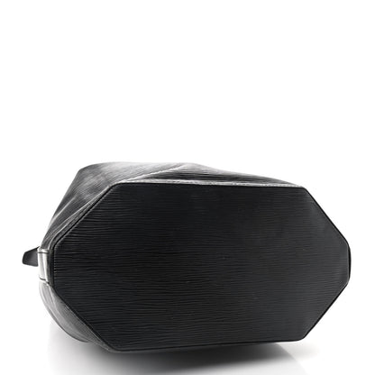 Louis Vuitton Epi Sac D'Epaule GM Black 5 of 12