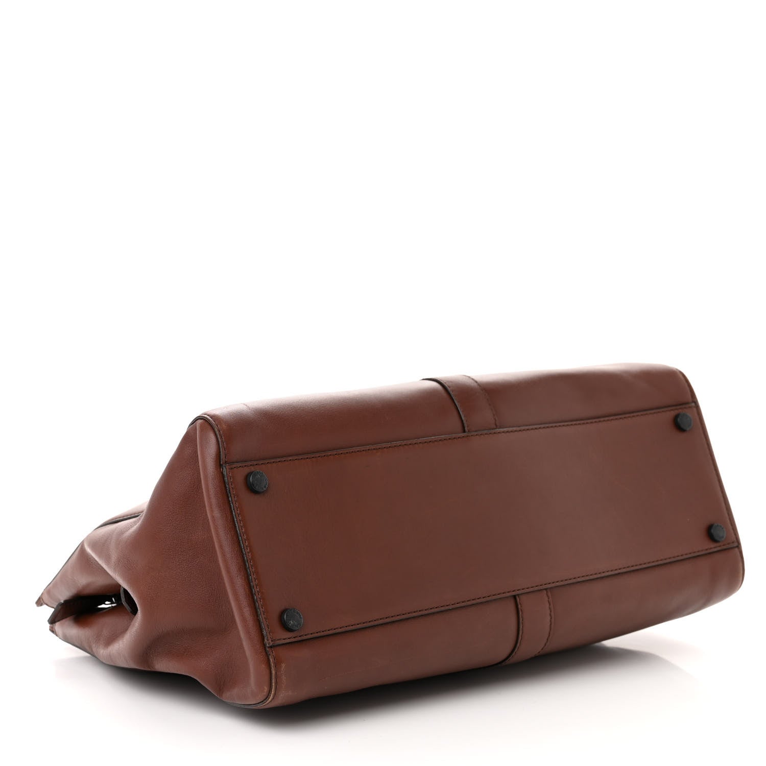 Chanel Calfskin CC Tote Brown 4 of 12