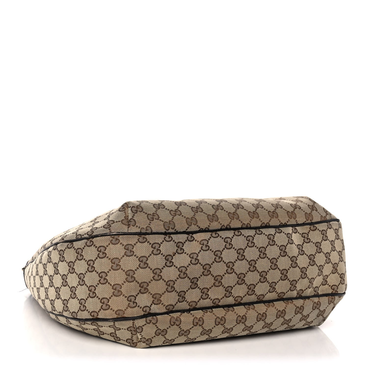 Gucci Monogram Large New Ladies Web Hobo Dark Brown 3 of 16
