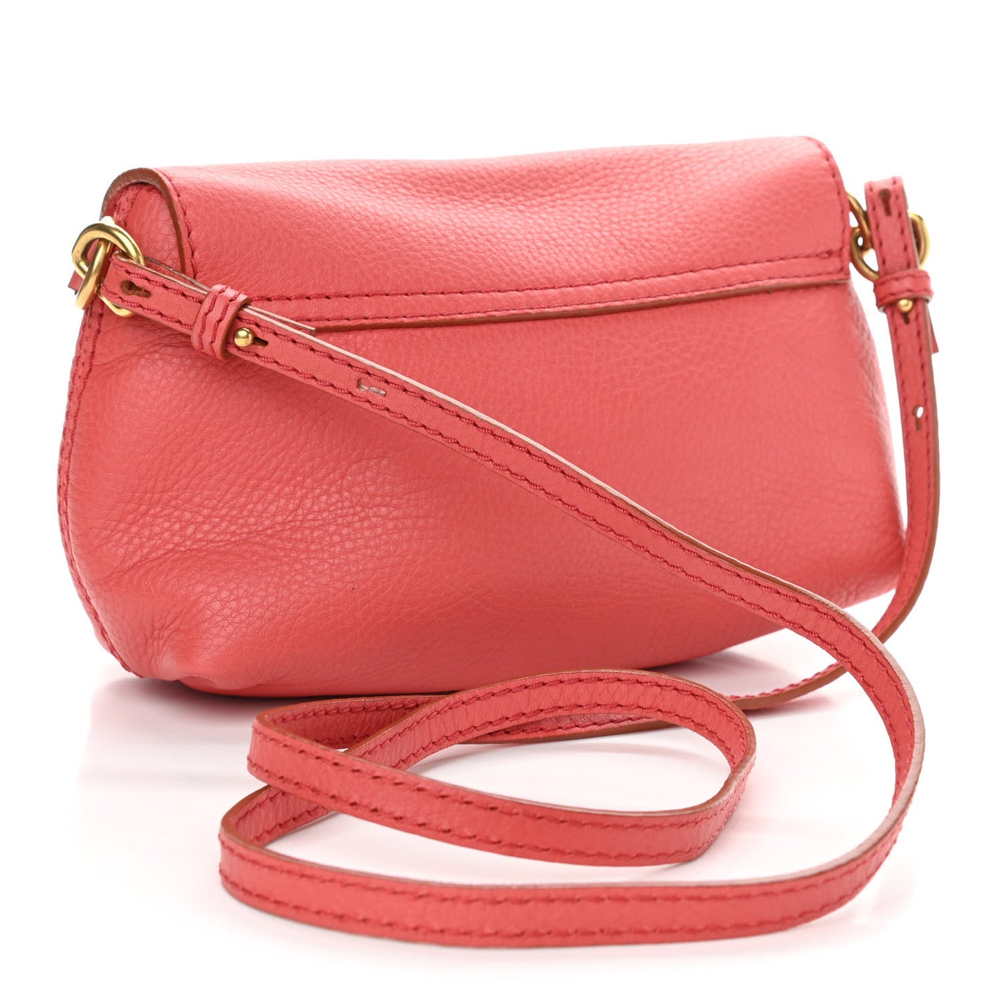 Calfskin Marcie Pochette Crossbody Bag Paradise Pink