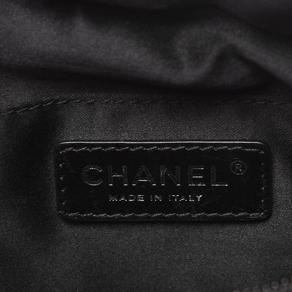 Chanel Lambskin Quilted Banane Waist Bag Fanny Pack Black 7 of 12
