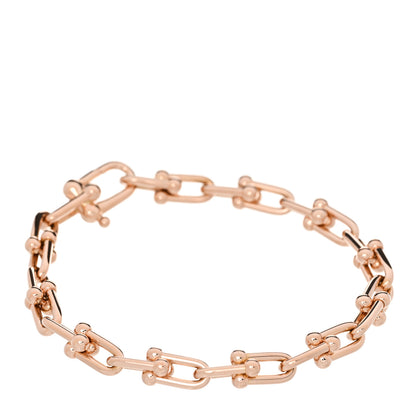 Tiffany 18K Rose Gold Small HardWear Link Bracelet 1 of 4