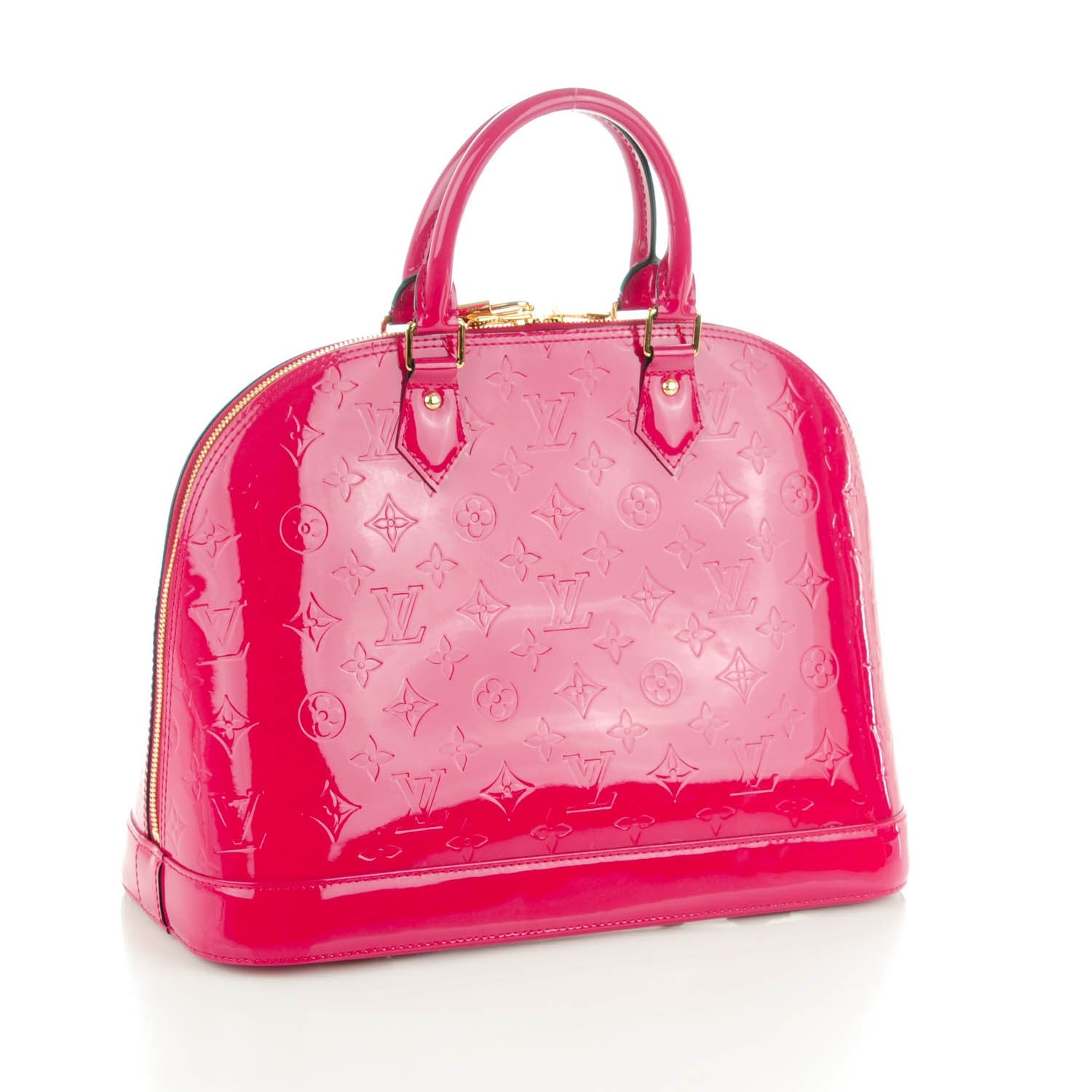 Louis Vuitton Vernis Alma MM Rose Indien 3 of 8