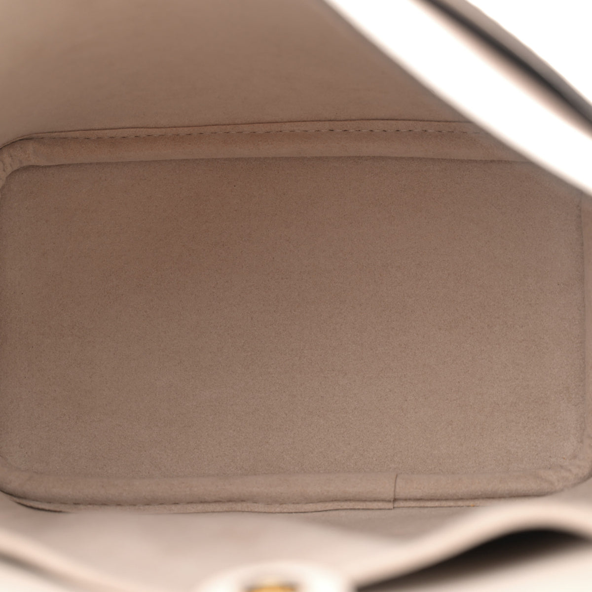 Louis Vuitton Grained Calfskin Lock and Walk Bucket Quartz 5 of 9