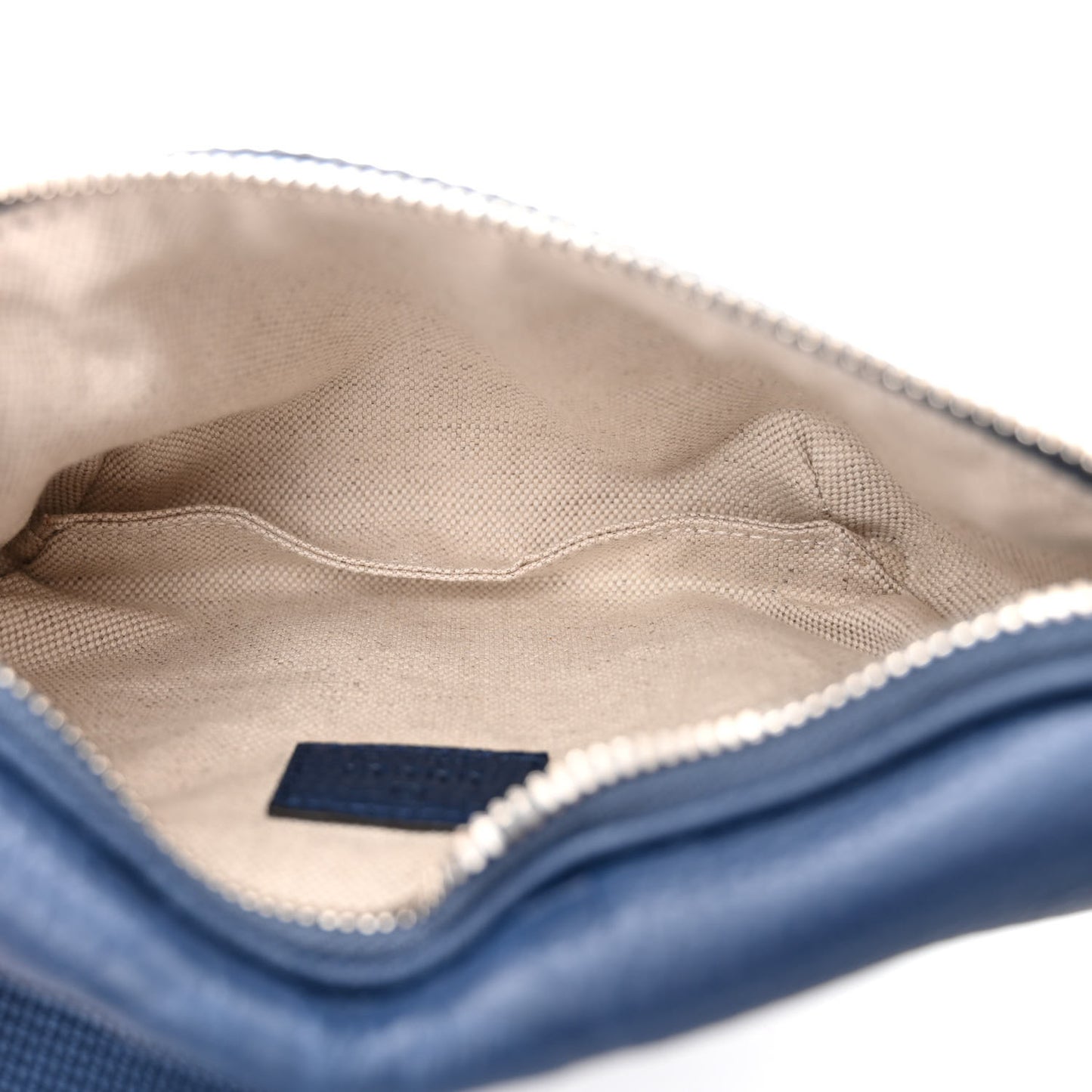 Piuma Calfskin Jumbo GG Embossed Small Belt Bag Royale