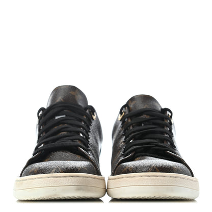 Louis Vuitton Patent Monogram Frontrow Sneakers 39 2 of 8
