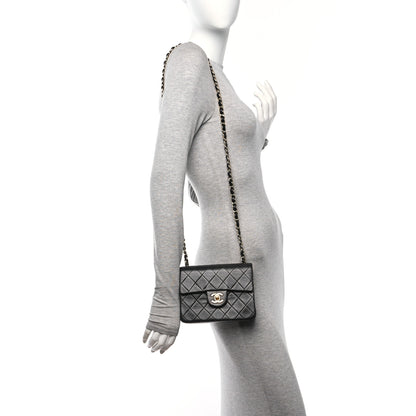 Chanel Lambskin Quilted Mini Square Flap Black 2 of 12
