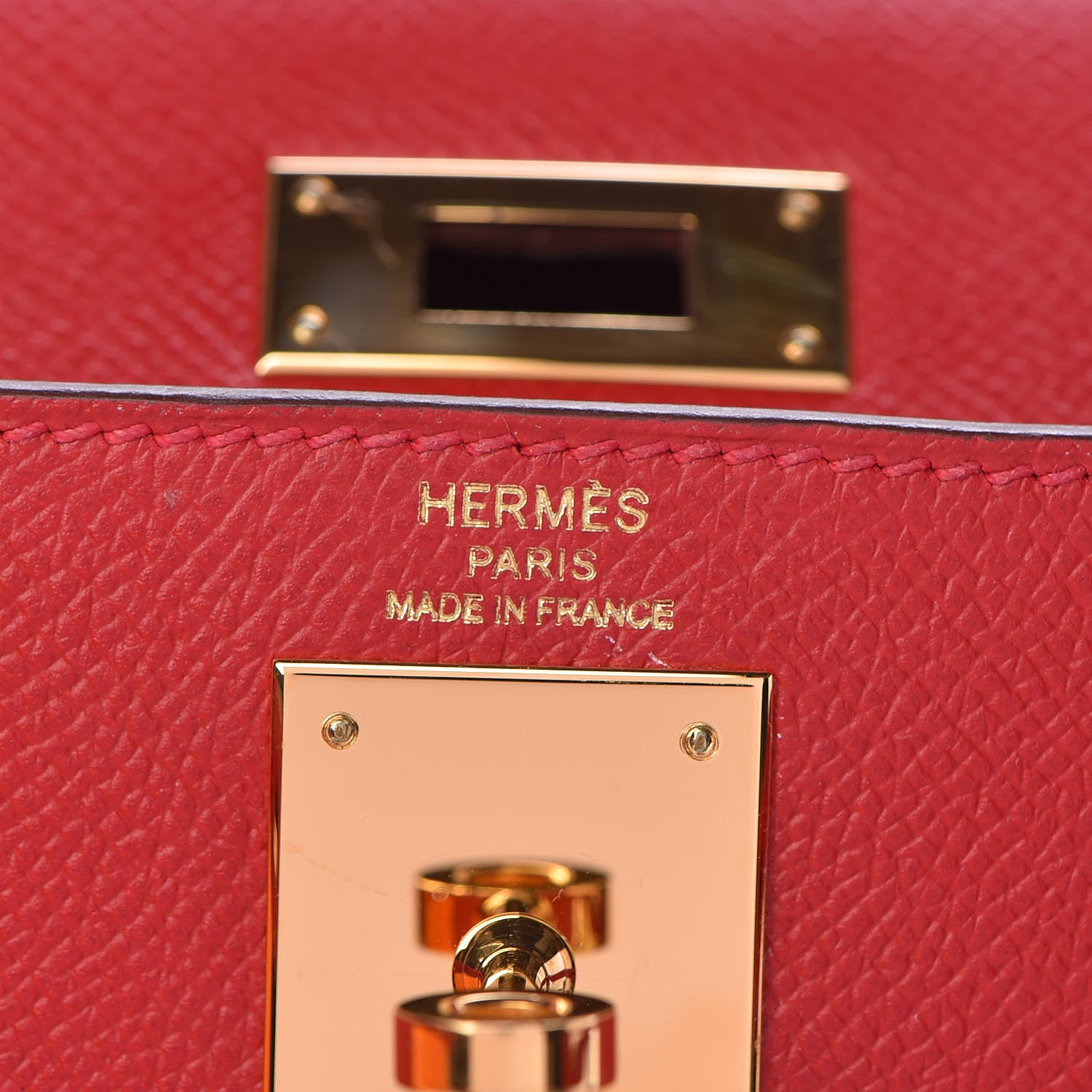Hermes Epsom Kelly Sellier 28 Rouge Casaque 19 of 41