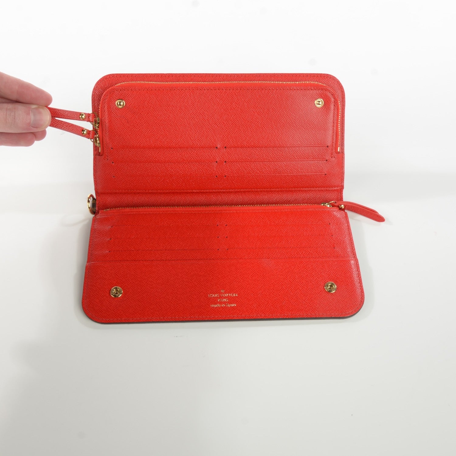 Louis Vuitton Monogram Insolite Wallet Red 4 of 7