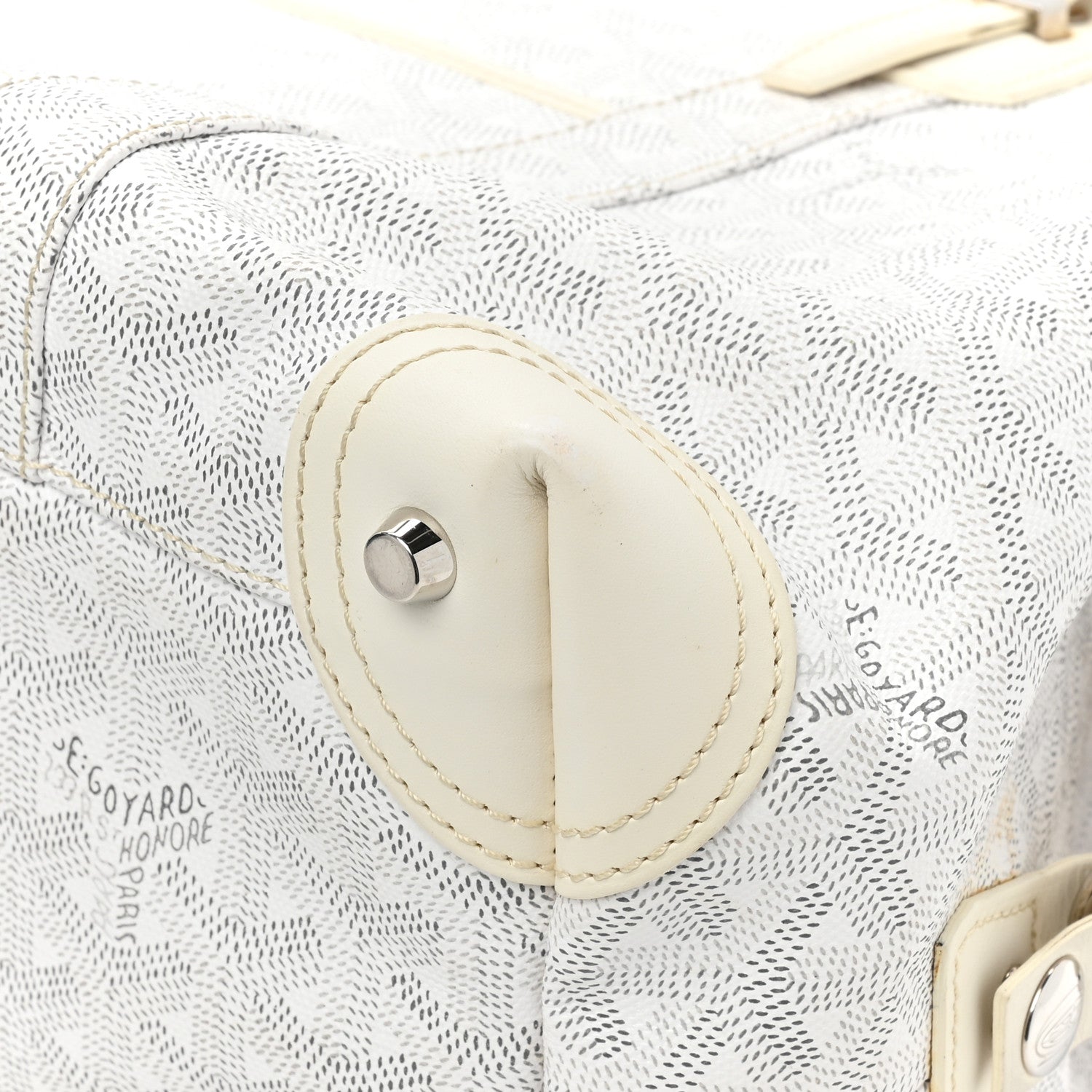 Goyard Goyardine Boeing 30 White 12 of 13