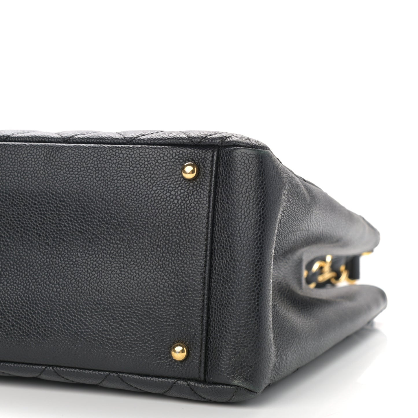 Caviar Quilted XL Grand Shopping Tote GST Black