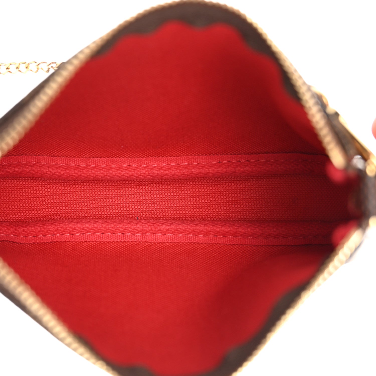 Louis Vuitton Damier Ebene Mini Pochette Accessories 5 of 10